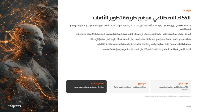 مستقبل صناعة ألعاب الفيديو 4